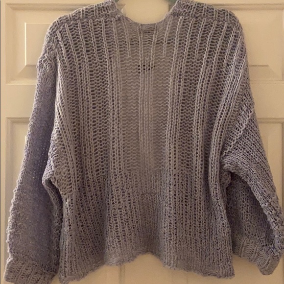 NWT AWESOME cardigan sweater in a lavender - Picture 4 of 5